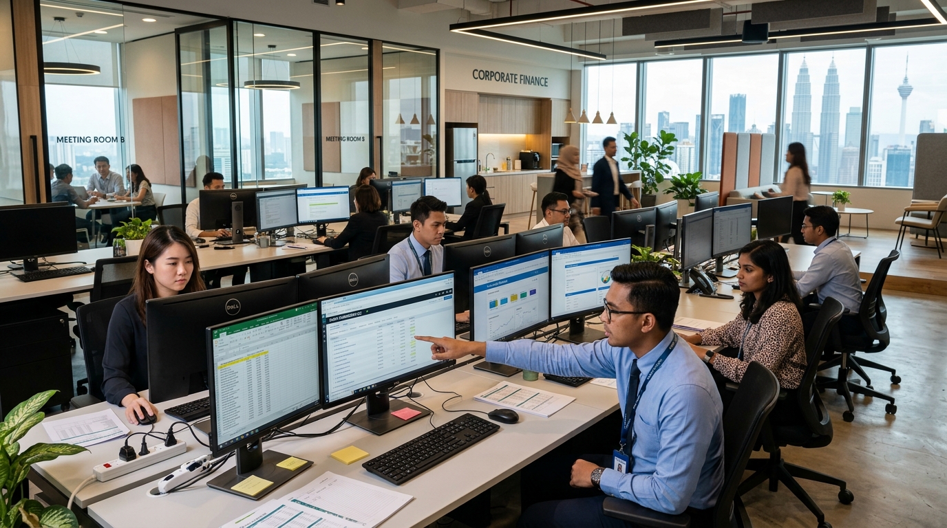 Modern Malaysian Corporate Finance and Cloud Accounting Team in Kuala Lumpur